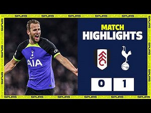 KANE levels GREAVES’ goal record as SPURS beat Fulham | HIGHLIGHTS | Fulham 0-1 Spurs