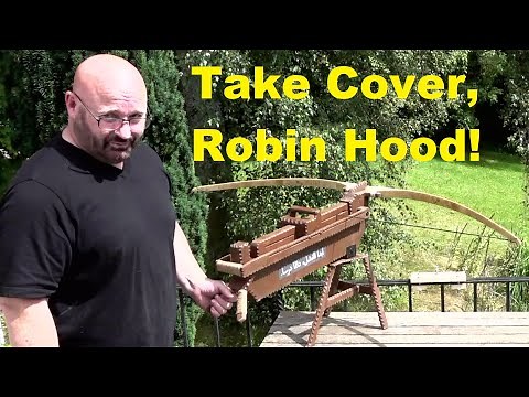 The Machine Gun Bow, Recreated! Robin Hood 2018 For Real.