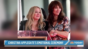 Christina Applegate makes first appearance since MS diagnosis