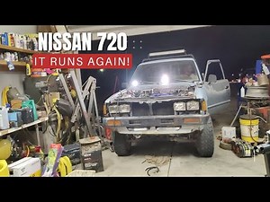 Nissan 720 Engine Install and Tuning