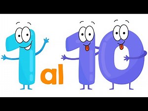 NÚMEROS para niños | Los números DEL 1 AL 10 | CANTANDO los números 🎵