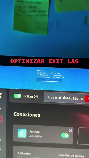 Configura ExitLag para juego sin tirones