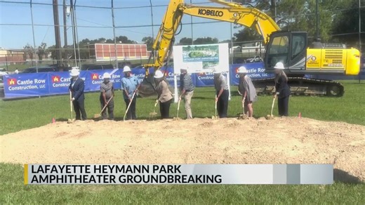 $4.68 million amphitheater to transform Lafayette’s Heymann Park by 2026