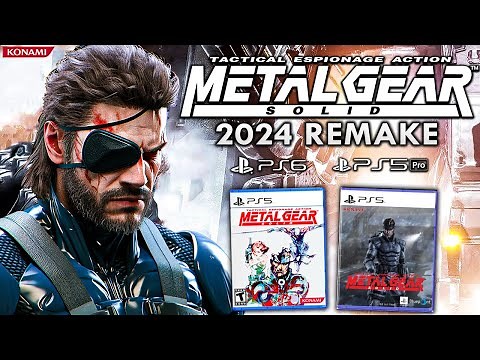 Metal Gear Solid 1 Remake (PS5) Is Coming | Konami's Next Remake & Bluepoint (MGS 2024)