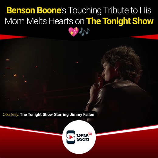 Benson Boone poured his heart out on The Tonight Show Starring Jimmy Fallon with an emotional live performance of Momma Song. The heartfelt ballad, filled with gratitude and love, left viewers teary-eyed and deeply moved. Whether you're a longtime fan or hearing him for the first time, this raw and powerful tribute to mothers is impossible to ignore. Watch the unforgettable moment that’s winning hearts across the internet. 💐💔 #BensonBoone #MommaSong #TonightShow #JimmyFallon #LivePerformance #