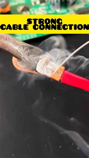 Perfect Copper Cable Lug Soldering | Strong Wire Connection