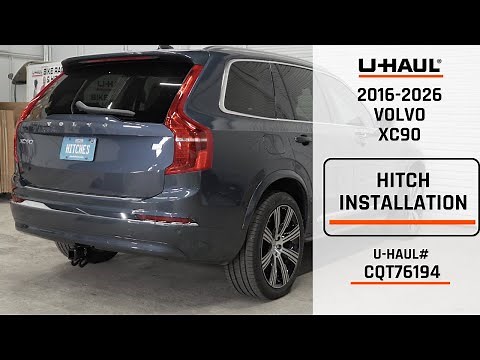 2016-2026 Volvo XC90 | U-Haul Trailer Hitch Installation | CQT76194