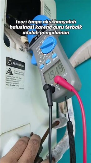 Pengecekan ampere pada AC harus dilakukan biar