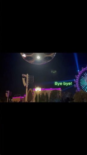 UFO at an amusement park SMD UAV
