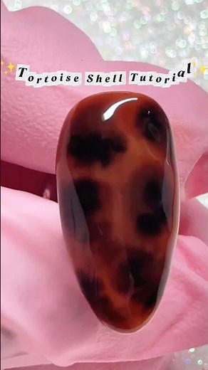 Tortoise Shell Nail Tutorial | Easy Fall Nail Art Step-by-Step 🐢✨