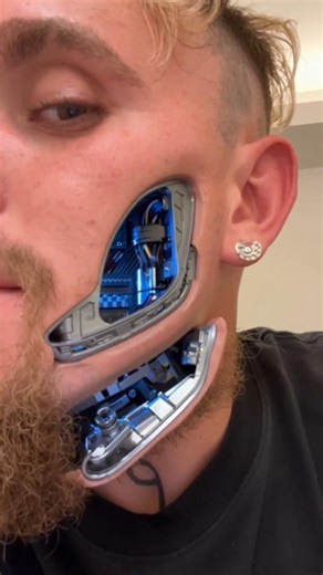 Jake Paul Robotic Ai Jaw update #fakepaulai #Shorts #Trending #viralshorts