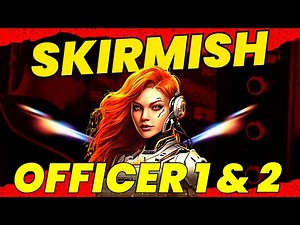 War Commander: Skirmish Officer 1 & 2 (Easy - Fast - Free Repair)