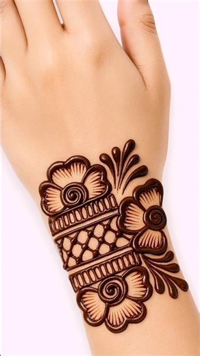 Mehndi design for back hand #shorts #mehndi #trendingmehndi