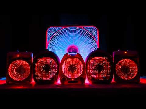 Deep Sleep & Study White Noise 😴 5 Heater Fan Sounds and Extra Deep Box Fan Noise