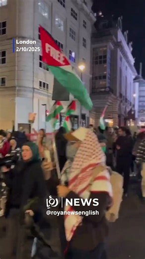 London protests in support of Gaza and Sumud Flotilla