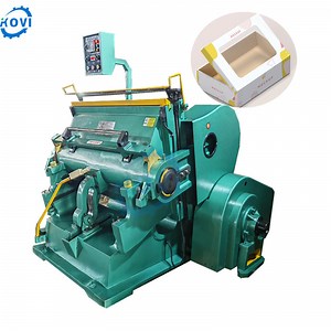 [Hot Item] Industrial Ml-750 Die Cutting Creasing Machines Carton Paper Die Embossing Cut Machine