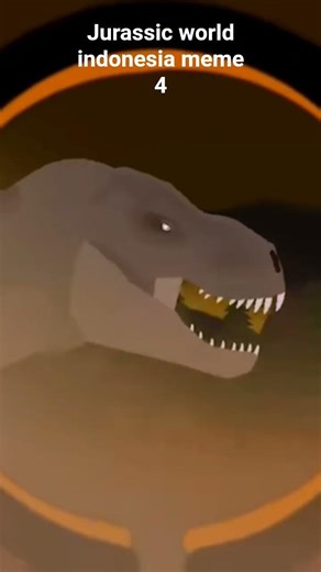 jurassic world indonesia meme 4 rexy dan therizinosaurus vs giganotosaurus