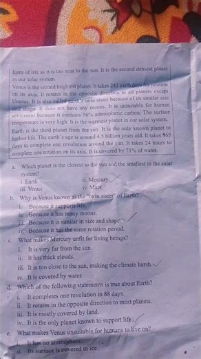 class 8 English question paper first term exam 2082