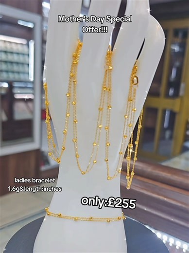 Today's special offer! Ladies Bracelet Mother's Day #bradford #gold #rings #22ct #sona Yorkshire