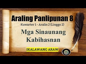 Araling Panlipunan 8 [Quarter 1, Week 2 - Day 2] Exemplar-Based MATATAG Curriculum