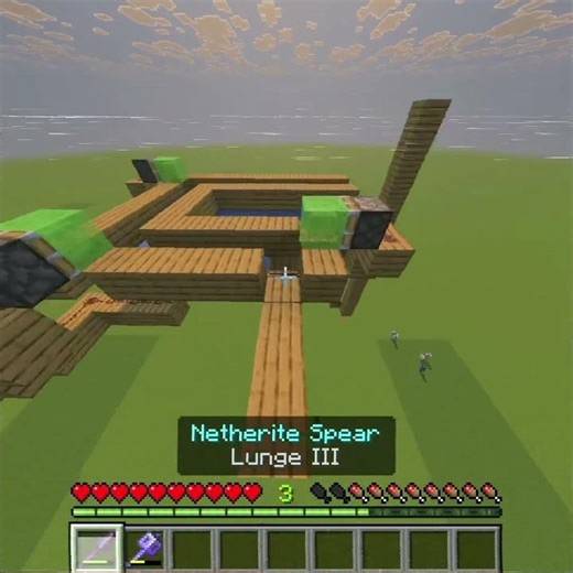 Wind Burst 3 Mace is BROKEN #minecraft