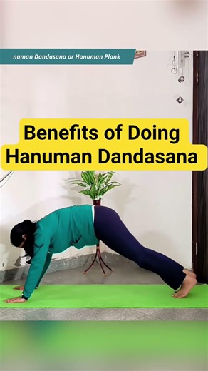 Benefits of Doing Hanuman Dandasana or Monkey Push Ups #hanumandand #yogasana #growwithpratima