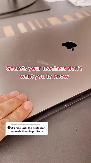 How to convert PDFs to PowerPoints - comment if your teacher does this 🤫 #teachersecrets #studenthack #studyhack #studytips #justicethetutor