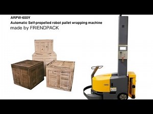 Automatic Self-propelled robot pallet wrapping machine