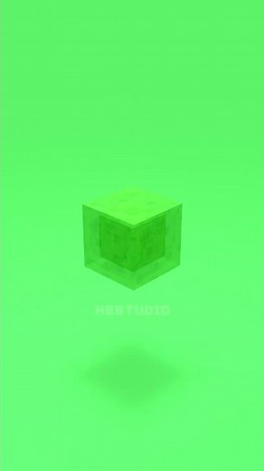 スライムブロックにリアルなスライムをかける【マインクラフト】Realistic Slime Minecraft