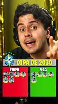 BRAZIL'S 2030 World Cup Roster!! #braziliannationalteam