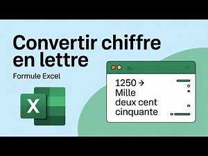 ⚡📈 Excel : Convertissez un Chiffre en Lettre Facilement !