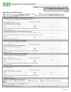 2015-2025 Form NY DOT Permittee Registration Application Fill Online, Printable, Fillable, Blank - pdfFiller