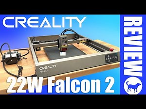 Creality Falcon 2 Laser Engraving and Cutting Machine Review | Automatic Variable Speed Air Assist