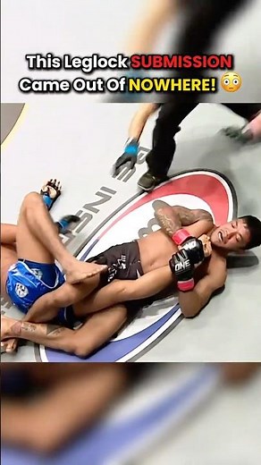 This Leglock SUBMISSION Came Out Of NOWHERE! 😳