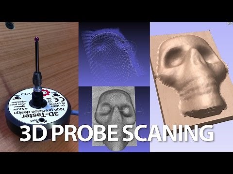 3D Probe Scaning with Stepcraft