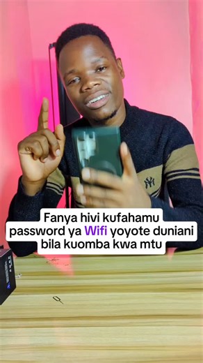 unlimited internet WiFi CCTV security camera Android tv box on Instagram: "jinsi ya kufaham password ya WiFi yoyote ile hata ya jirani yako😂 Msinisumbue Tena kuhusu kufahamu password za wifi za watu video yenu hiyo hapo Hakikisha una like, save na kushare this video Follow @santos_technologies for more tech tips NB:THIS VIDEO IS ONLY FOR EDUCATION PURPOSE"