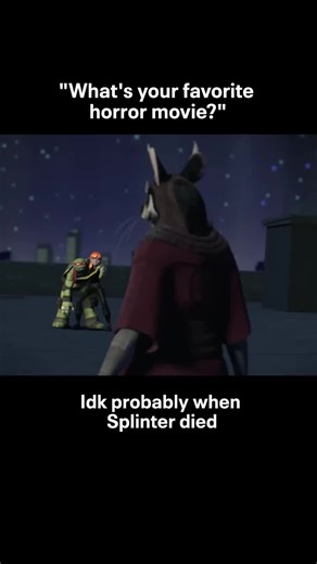 shredder was just crazy, the death of splinter by the hands of shredder was sheer horror #nickelodeon #tmnt