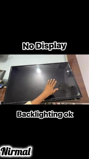 led tv no display no picture#tv#shorts