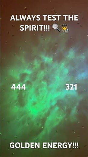 ALWAYS TEST THE SPIRIT!!! 🔍🕵️