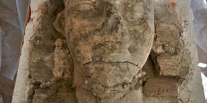 Long-lost sphinxes of Egyptian king Amenhotep III unearthed at Luxor