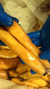 The annual Mullet run on the east coast of Australia is underway meaning there is plenty of fish for eating, but what is even more exciting is the availability of Mullet roe! Winemaker and food forager Bryan Martin had us salivating when he desribed having cured Mullet roe shaved on Sea Urchin roe with a soft poached egg. Read about it here http://bit.ly/BryanMartin | Sydney Fish Market