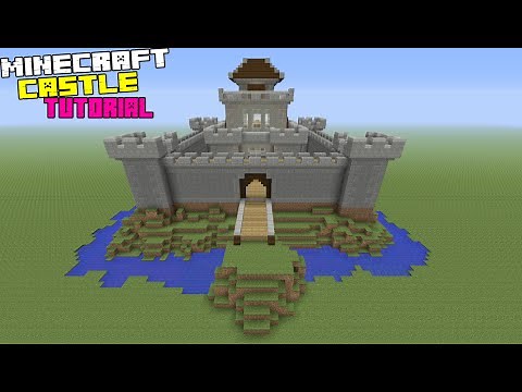 Minecraft Tutorial: How To Make A CASTLE