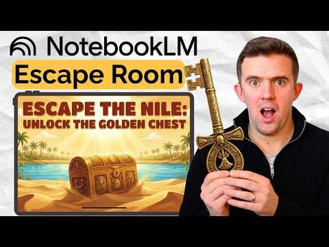 How to Create Escape Rooms with NotebookLM