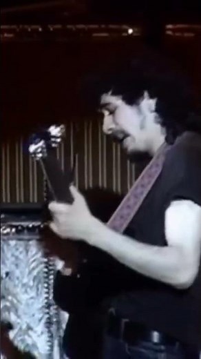 Carlos Santana performing "Black Magic Woman", a Fleetwood Mag's song, live in 1970.