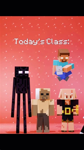 Monster School Dance Minecraft Animation
