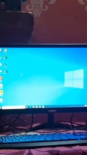 My new computer setup #shorts #computer #shortvideo