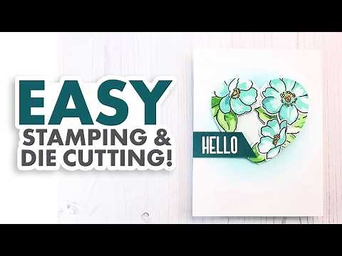 Layered Stamping & Die Cutting Made Easy | Joyful Blooms Cardmaking Tutorial