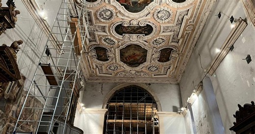 Avviato il cantiere al complesso museale di Sant'Agostino a Visso