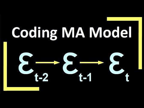 MA Model Code Example : Time Series Talk