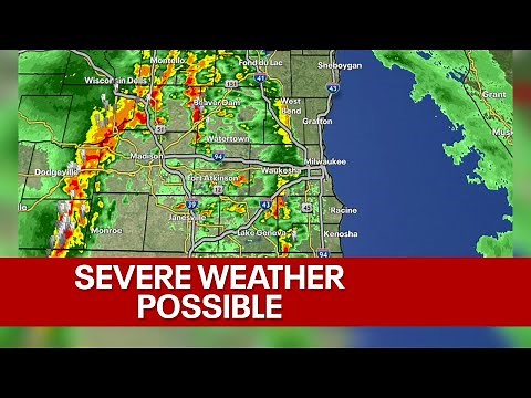 Severe weather possible, FOX6 radar tracking storms | FOX6 News Milwaukee